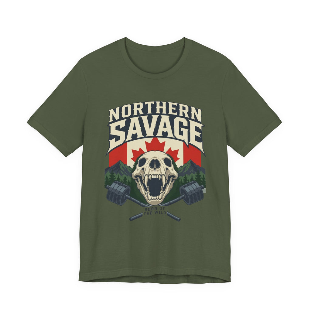 Northern Savage Skull T‑Shirt