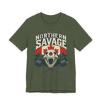 Northern Savage Skull T‑Shirt