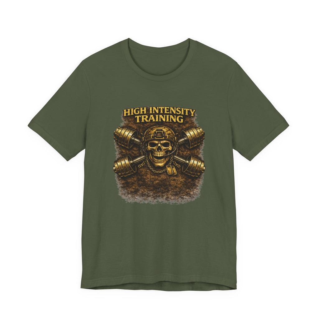 High Intensity Training — Fitness Gym Workout T-Shirt
