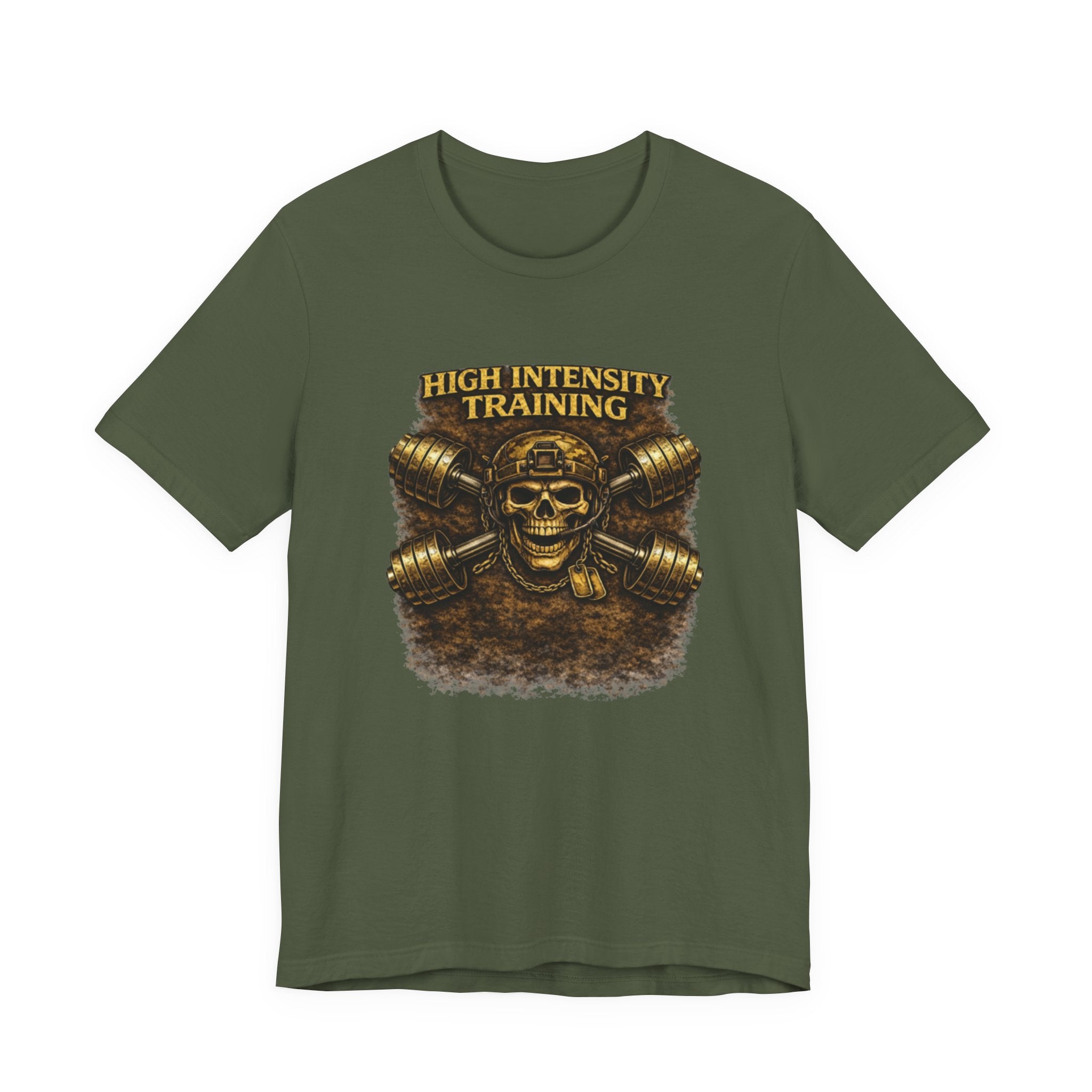 High Intensity Training — Fitness Gym Workout T-Shirt