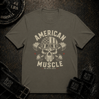 American Muscle Skull Gym T-Shirt