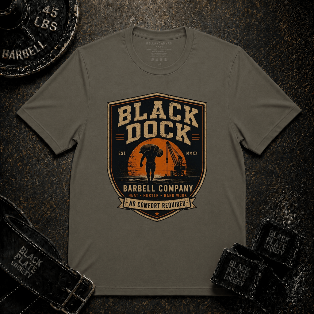 Black Dock Barbell Company T-Shirt