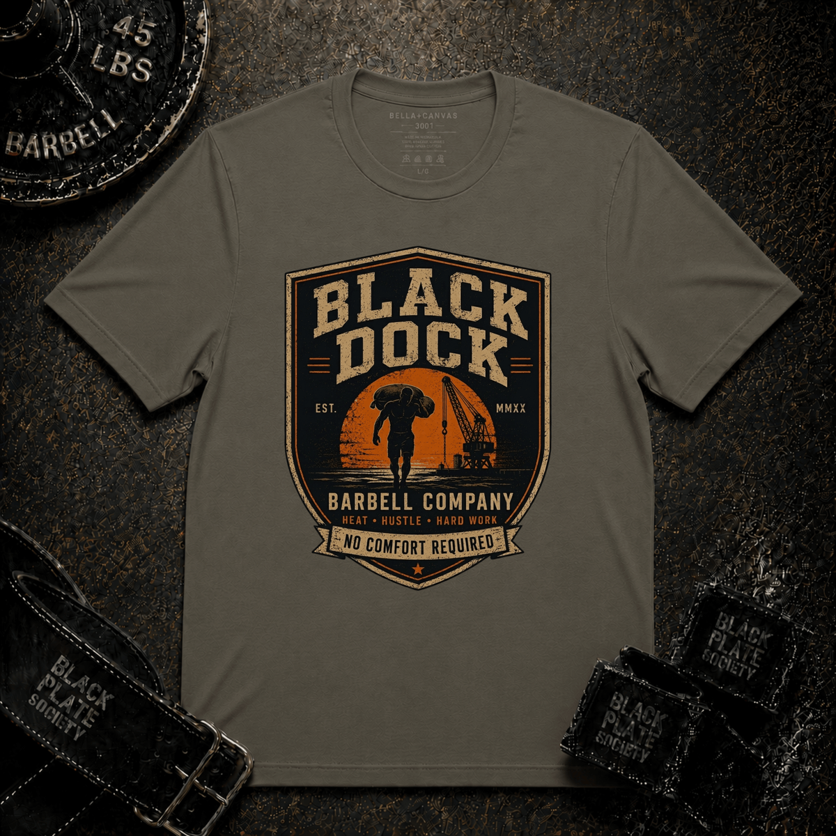 Black Dock Barbell Company T-Shirt