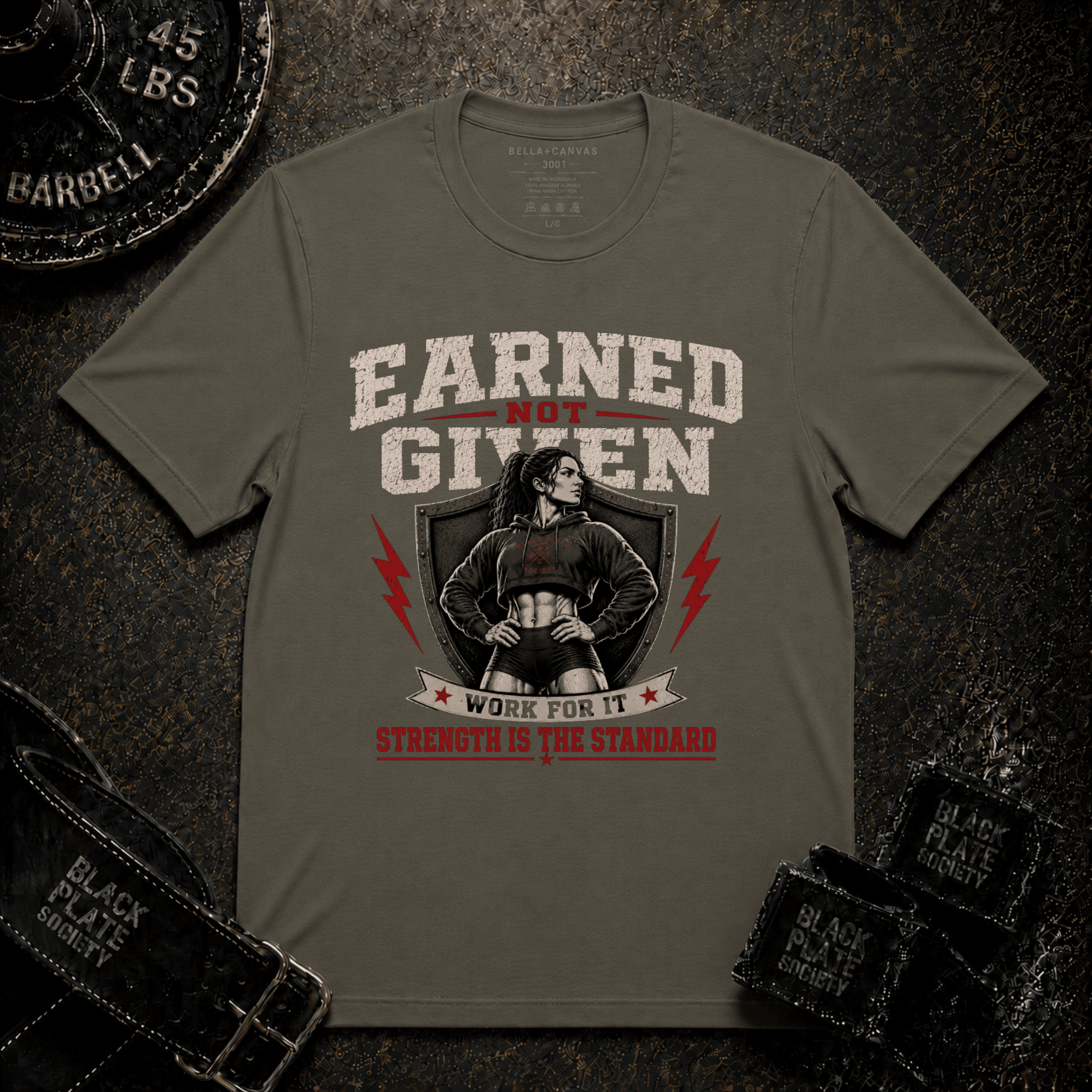 Earned Not Given Graphic T-Shirt