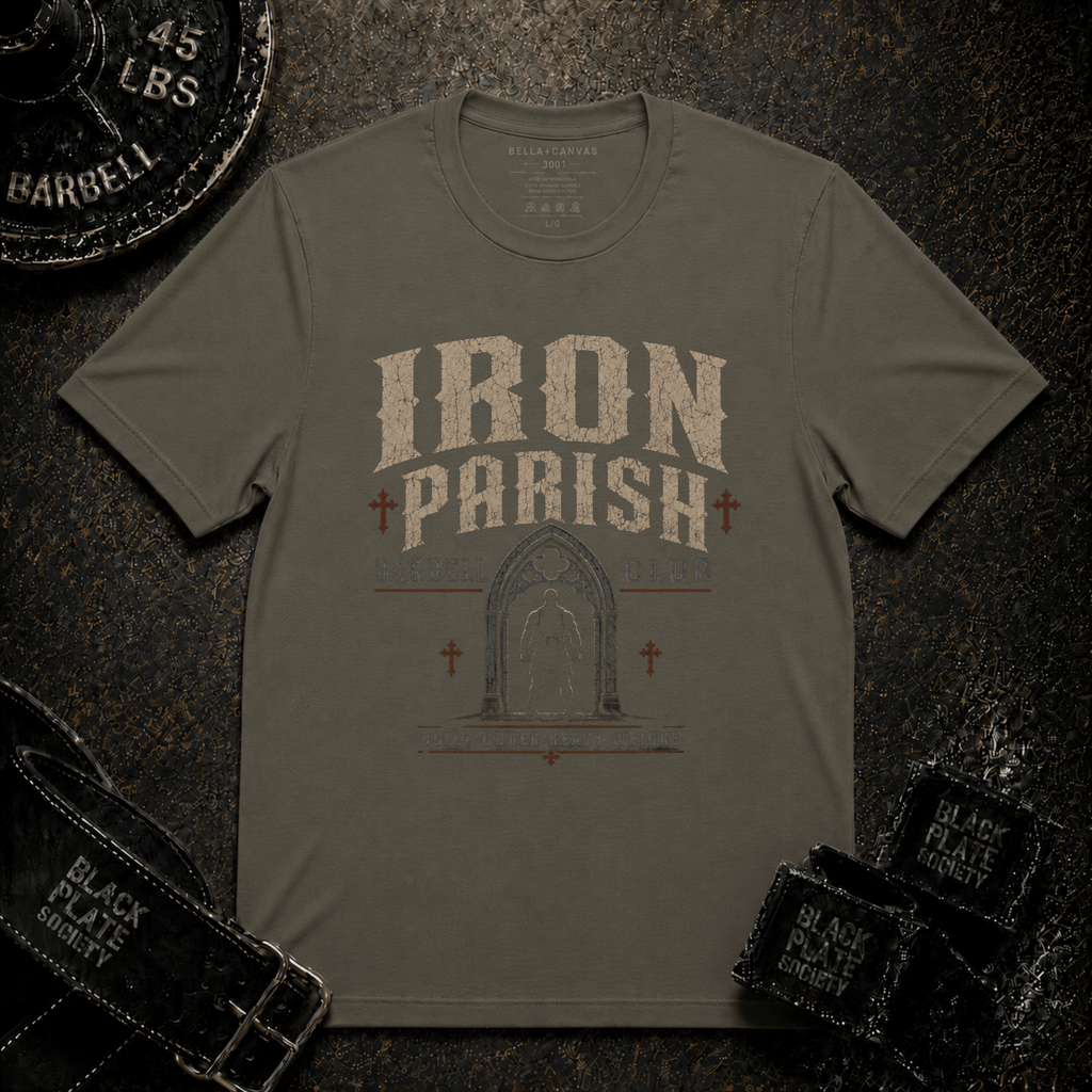 Iron Parish Barbell T-Shirt