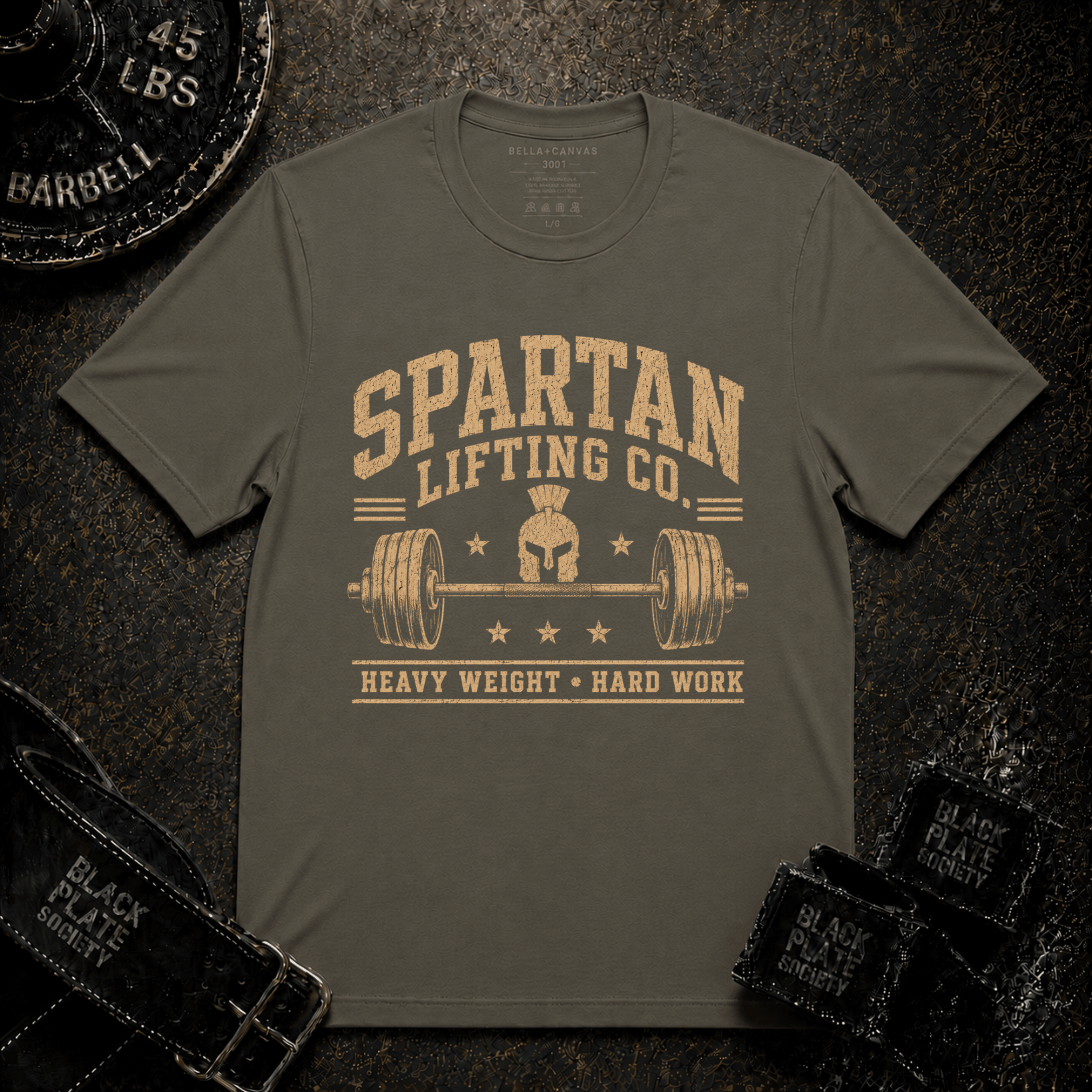 Heavy Weight • Hard Work Gym T‑Shirt