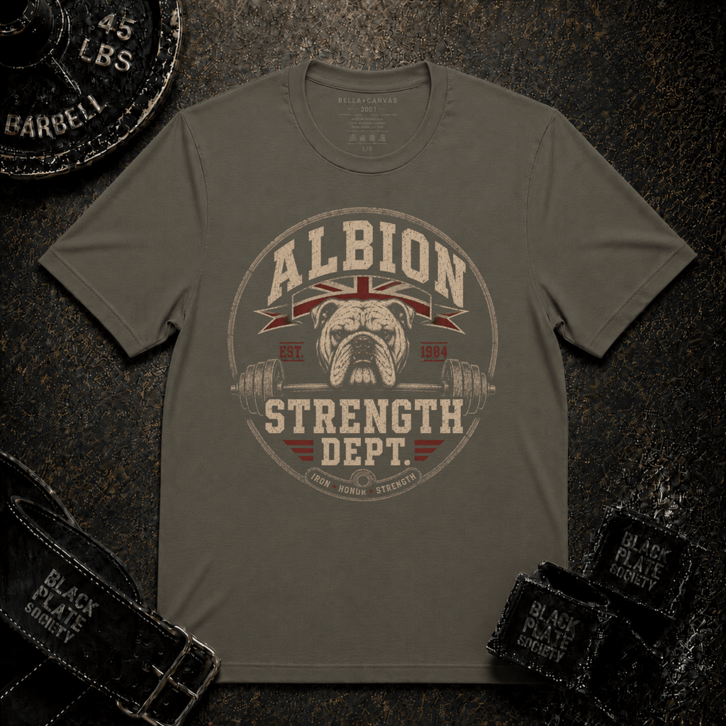 Albion Strength Dept. T-Shirt