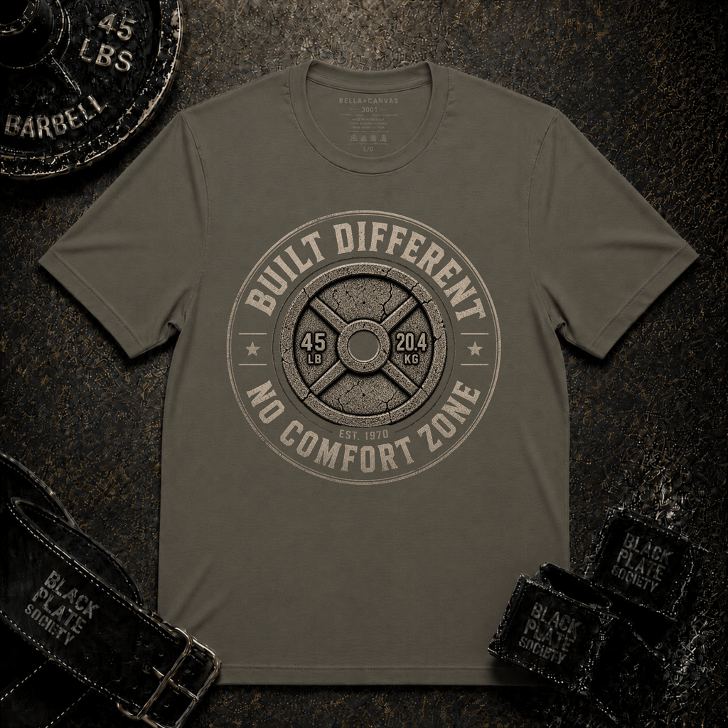 Built Different No Comfort Zone T-Shirt