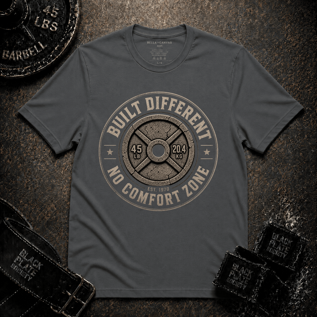 Built Different No Comfort Zone T-Shirt