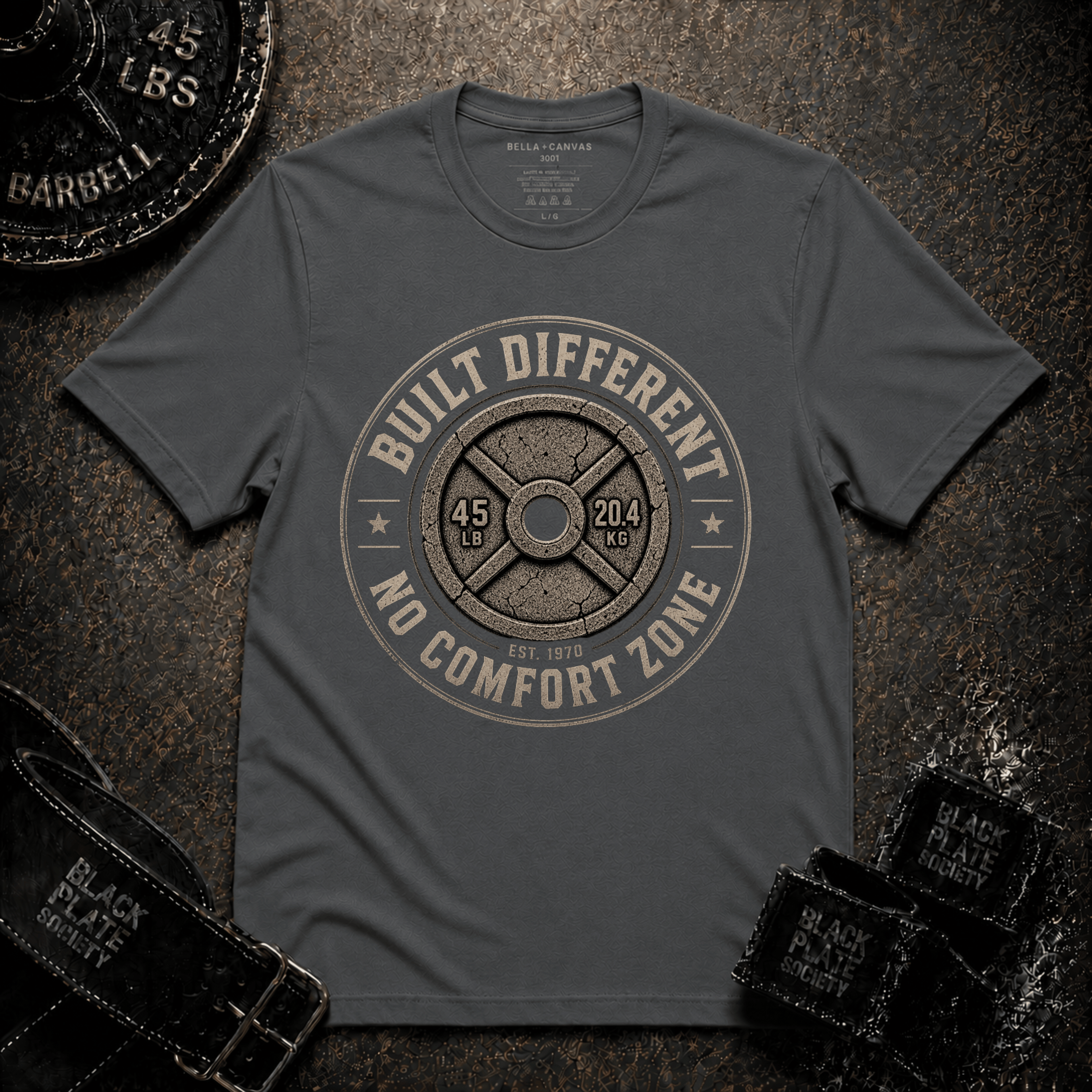 Built Different No Comfort Zone T-Shirt