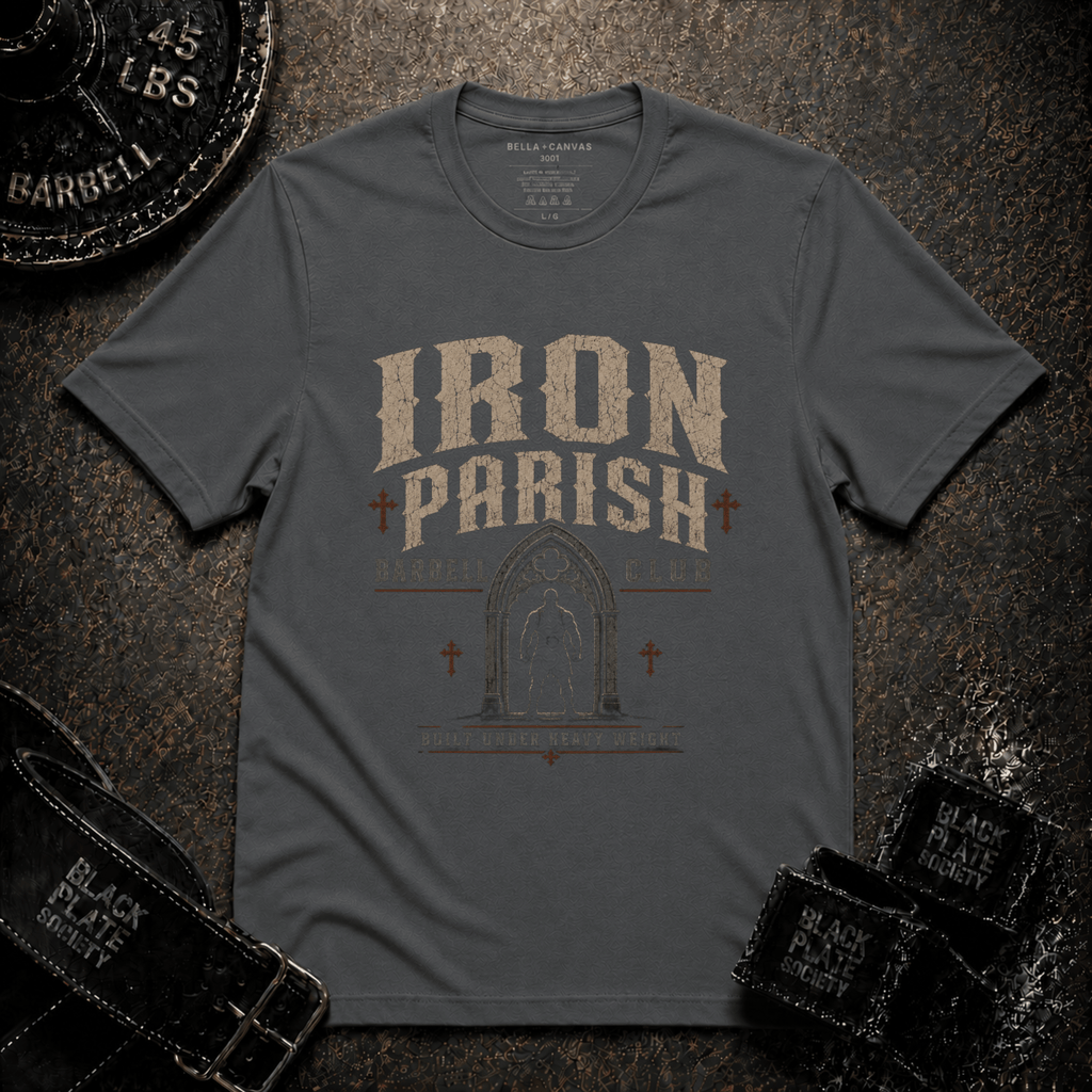 Iron Parish Barbell T-Shirt