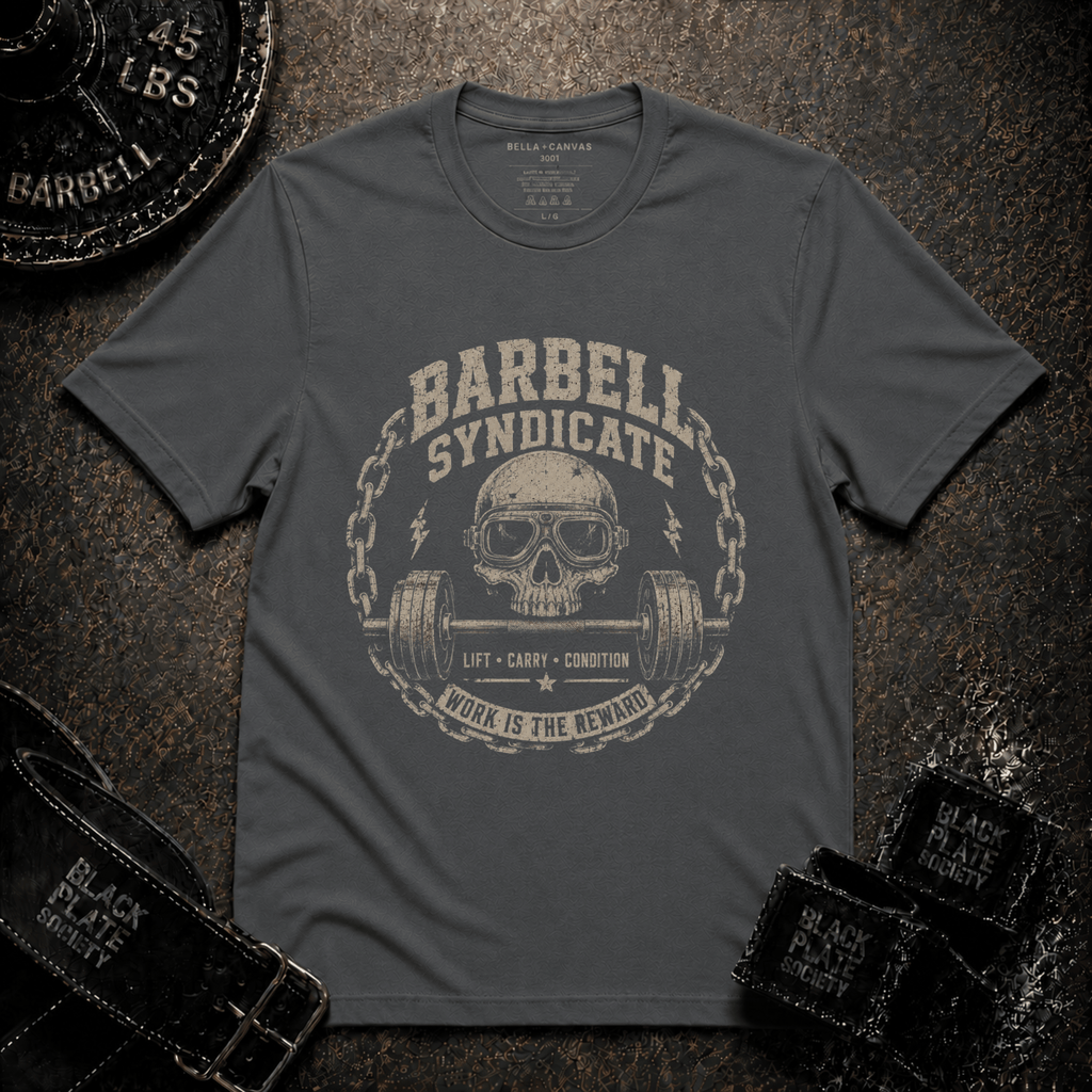 Barbell Syndicate Skull T-Shirt