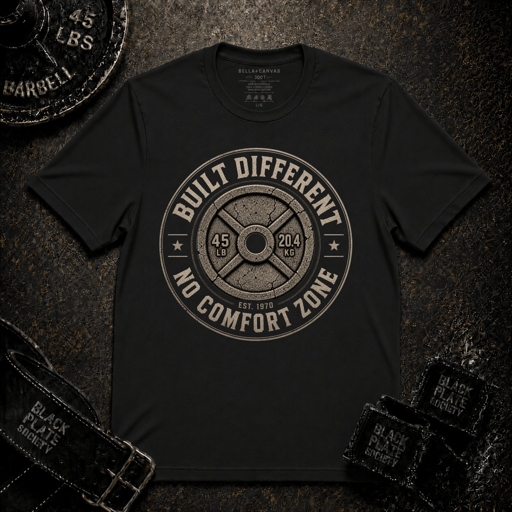 Built Different No Comfort Zone T-Shirt