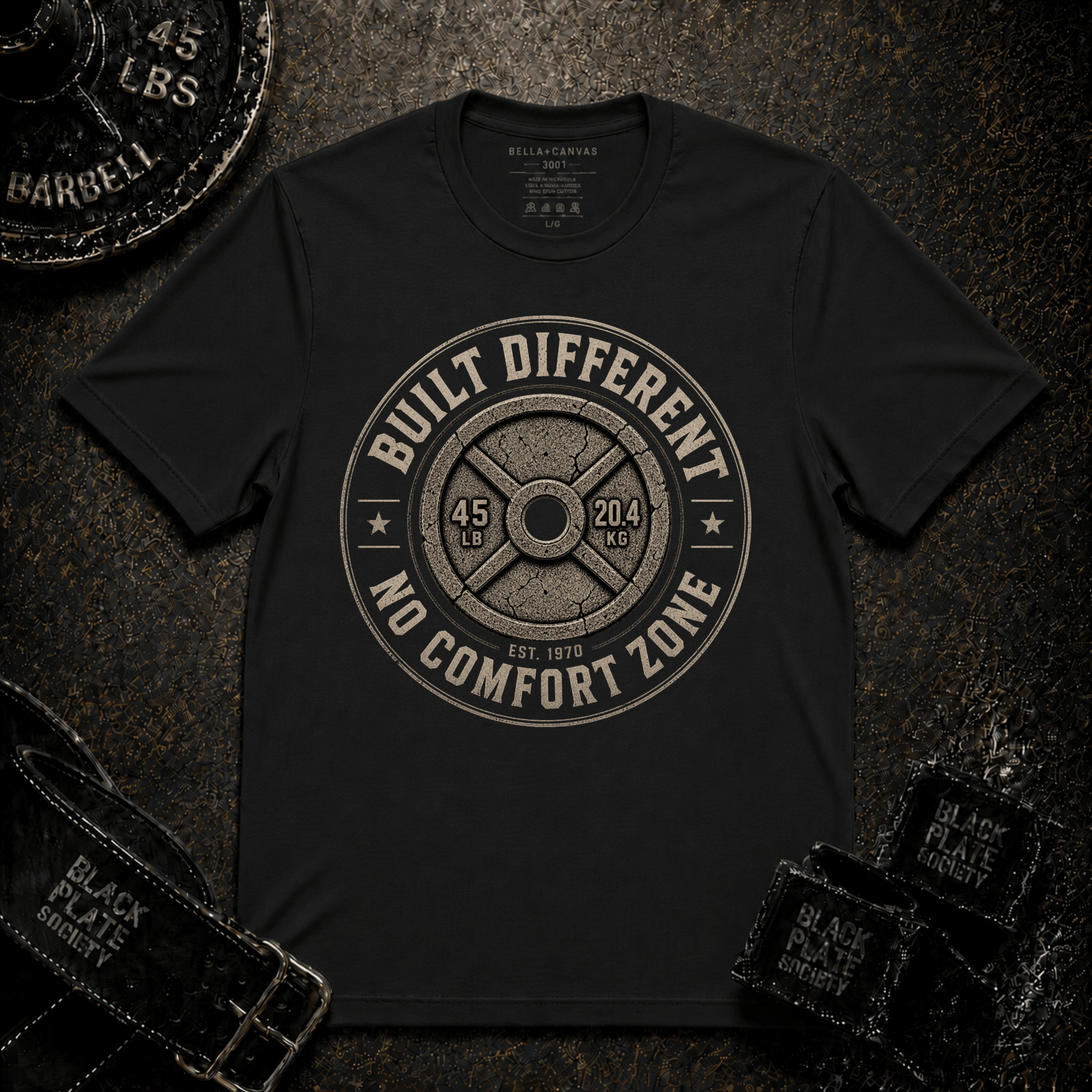 Built Different No Comfort Zone T-Shirt