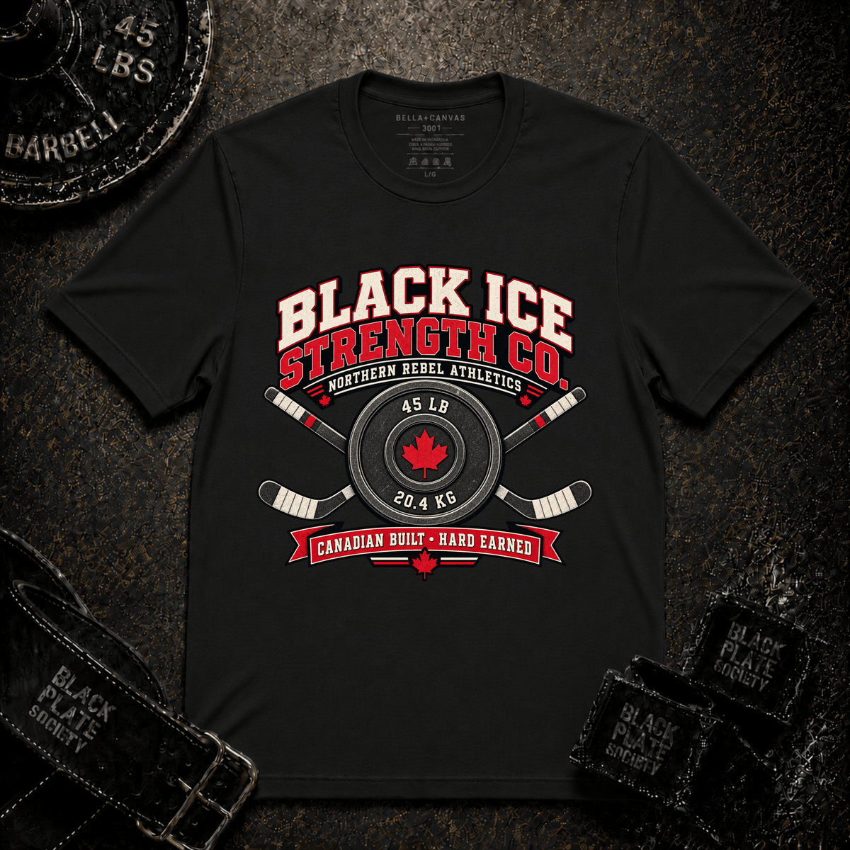 Black Ice Strength T-Shirt