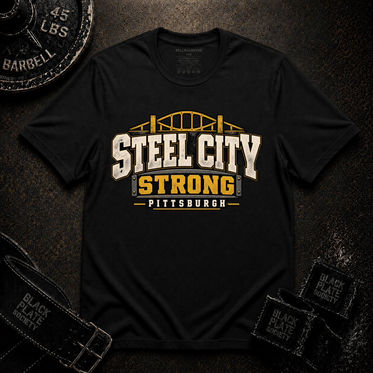 Steel City Strong T‑Shirt