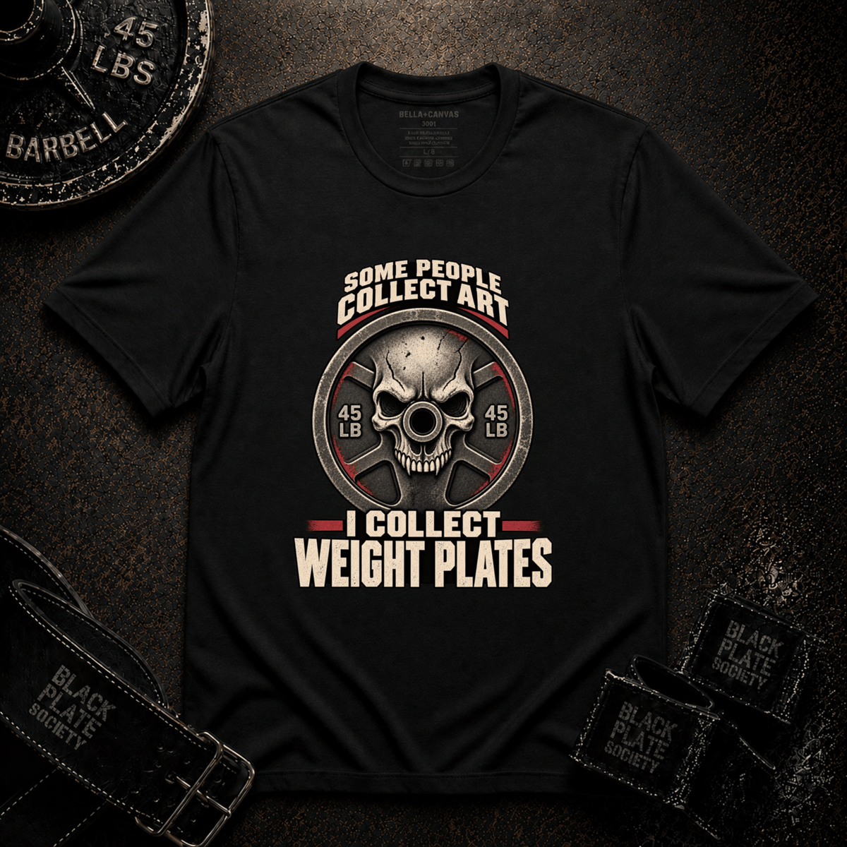 Weight Plates Collector T-Shirt