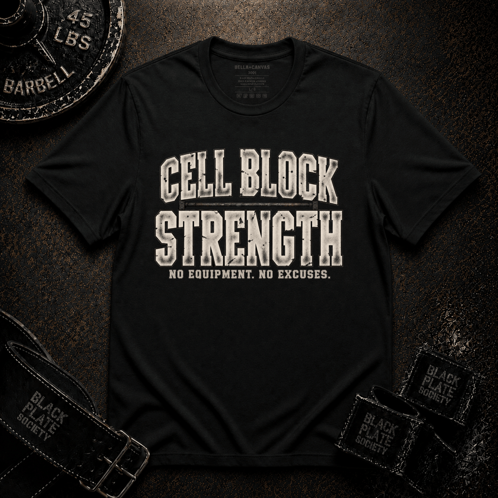 Cell Block Strength T‑Shirt