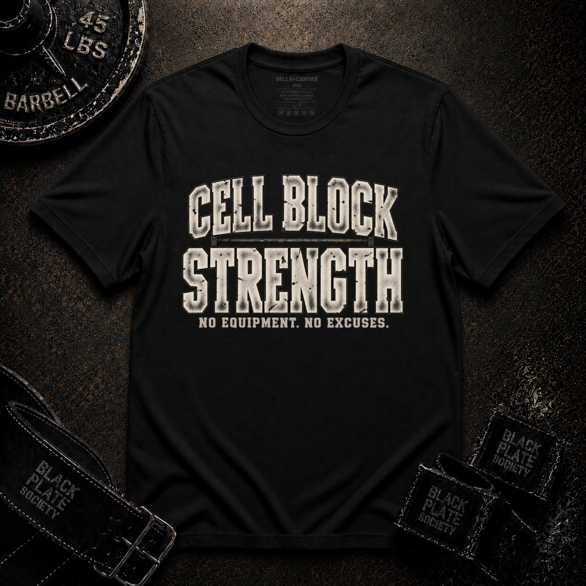 Cell Block Strength T‑Shirt