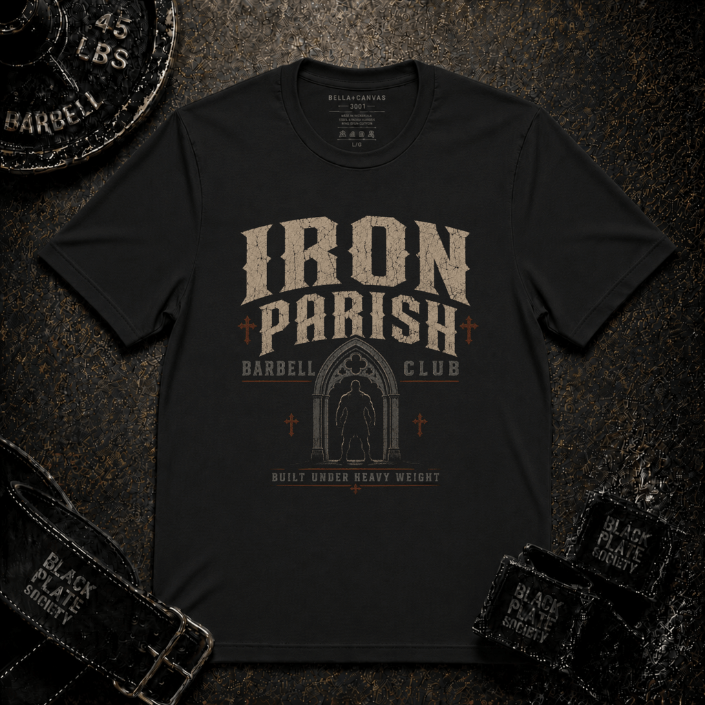 Iron Parish Barbell T-Shirt