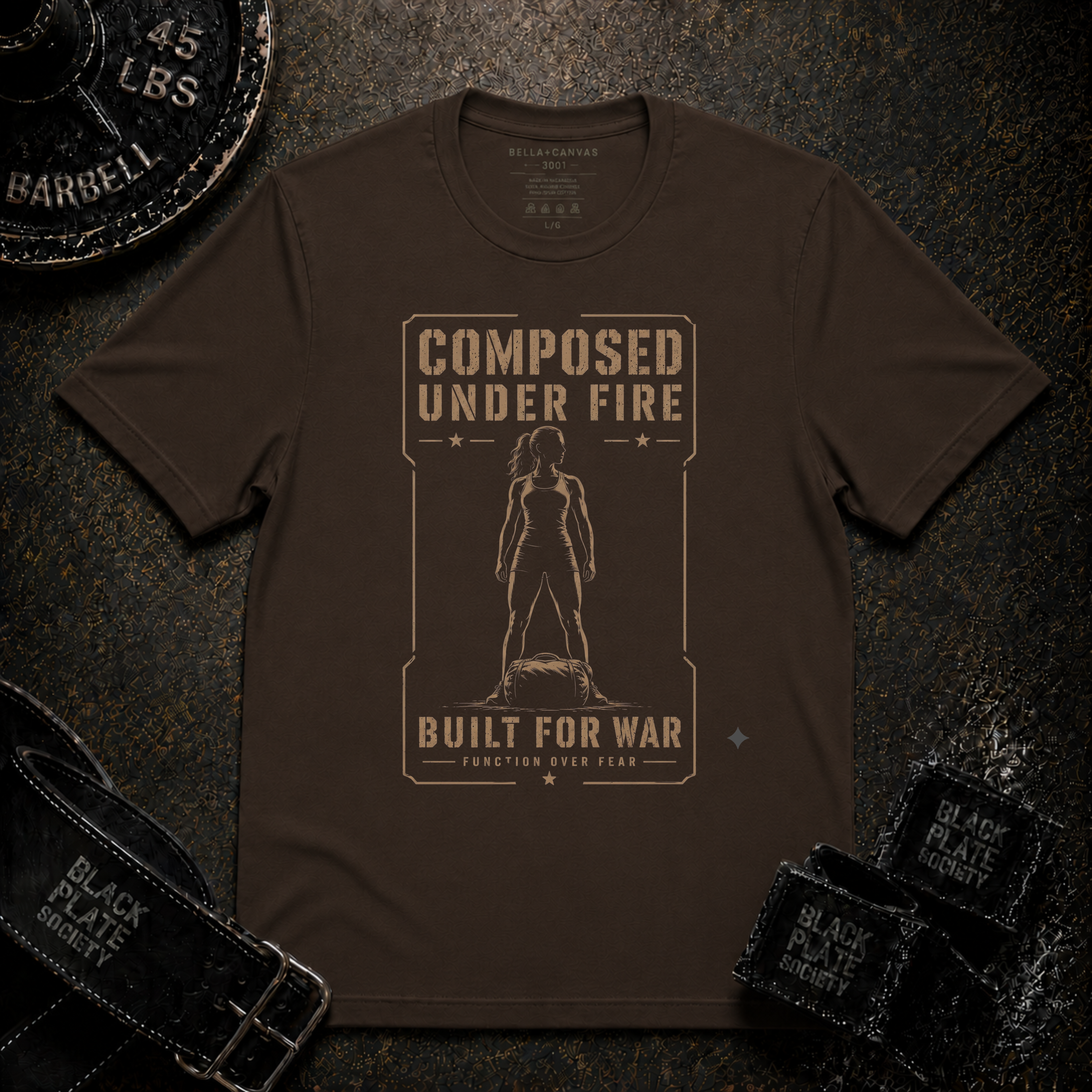 Composed Under Fire / Built for War T-Shirt