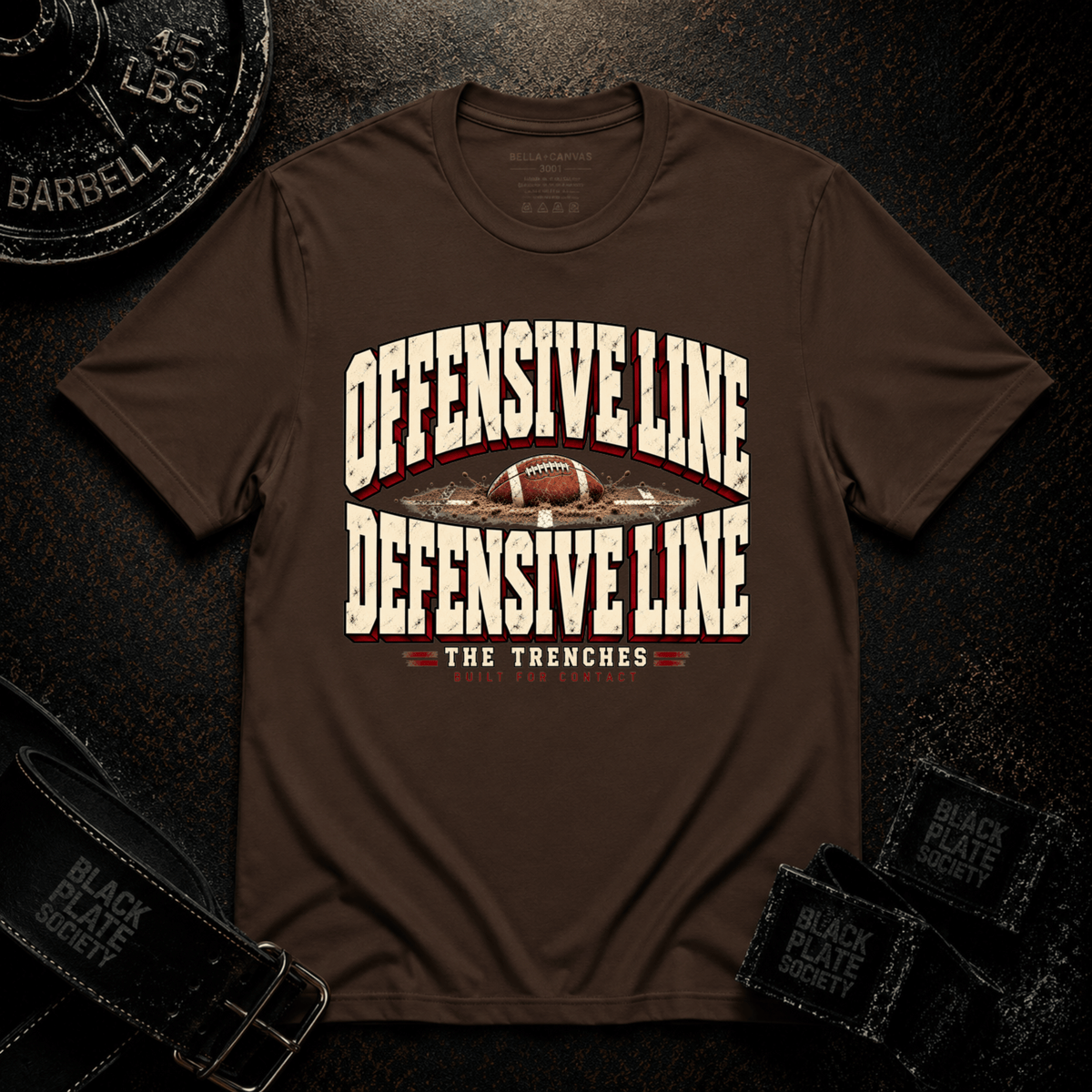 Lineman Football T-Shirt