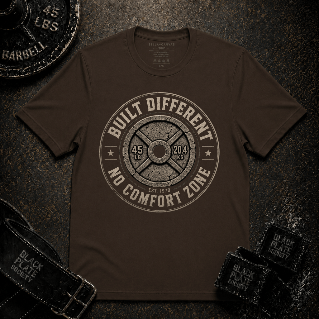 Built Different No Comfort Zone T-Shirt