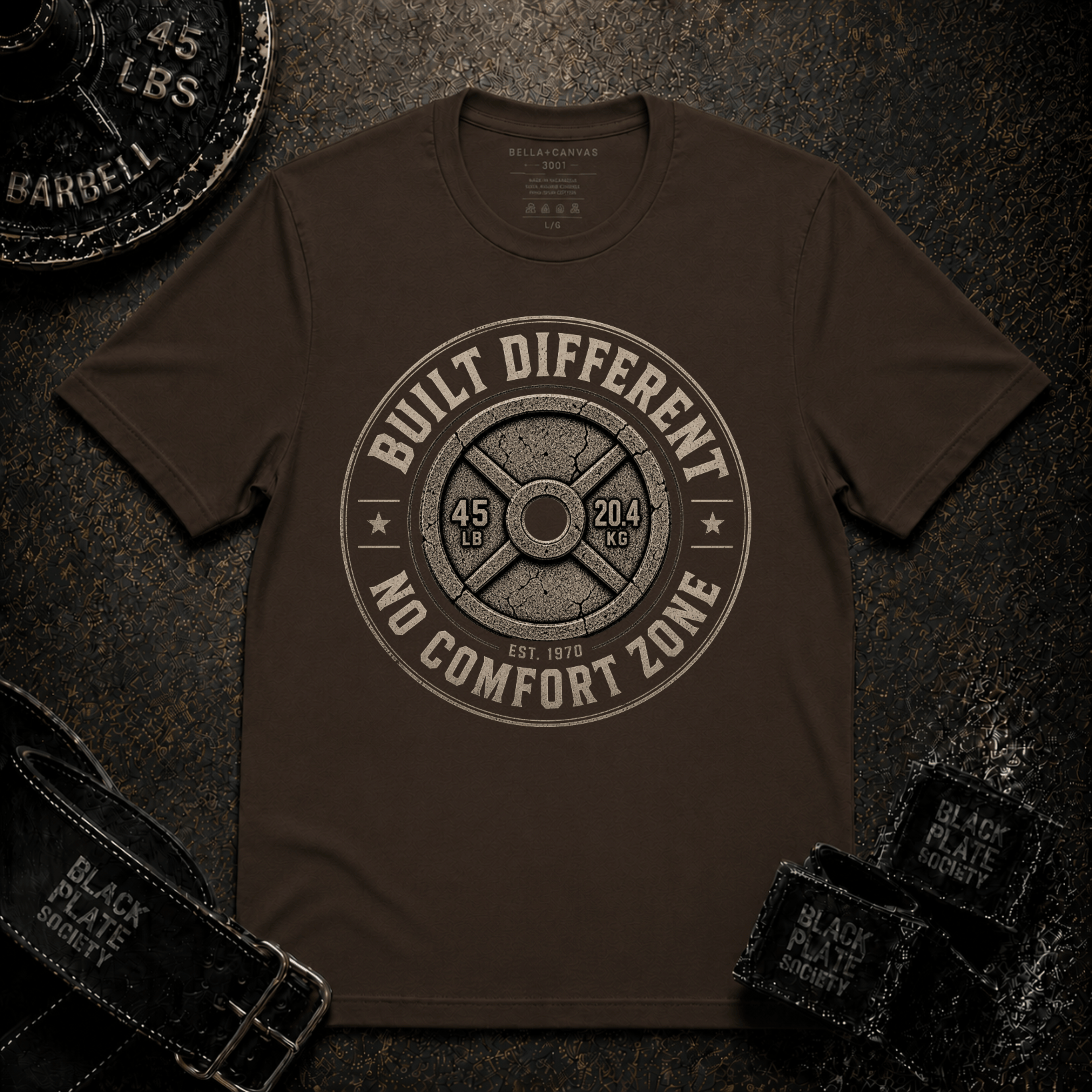 Built Different No Comfort Zone T-Shirt