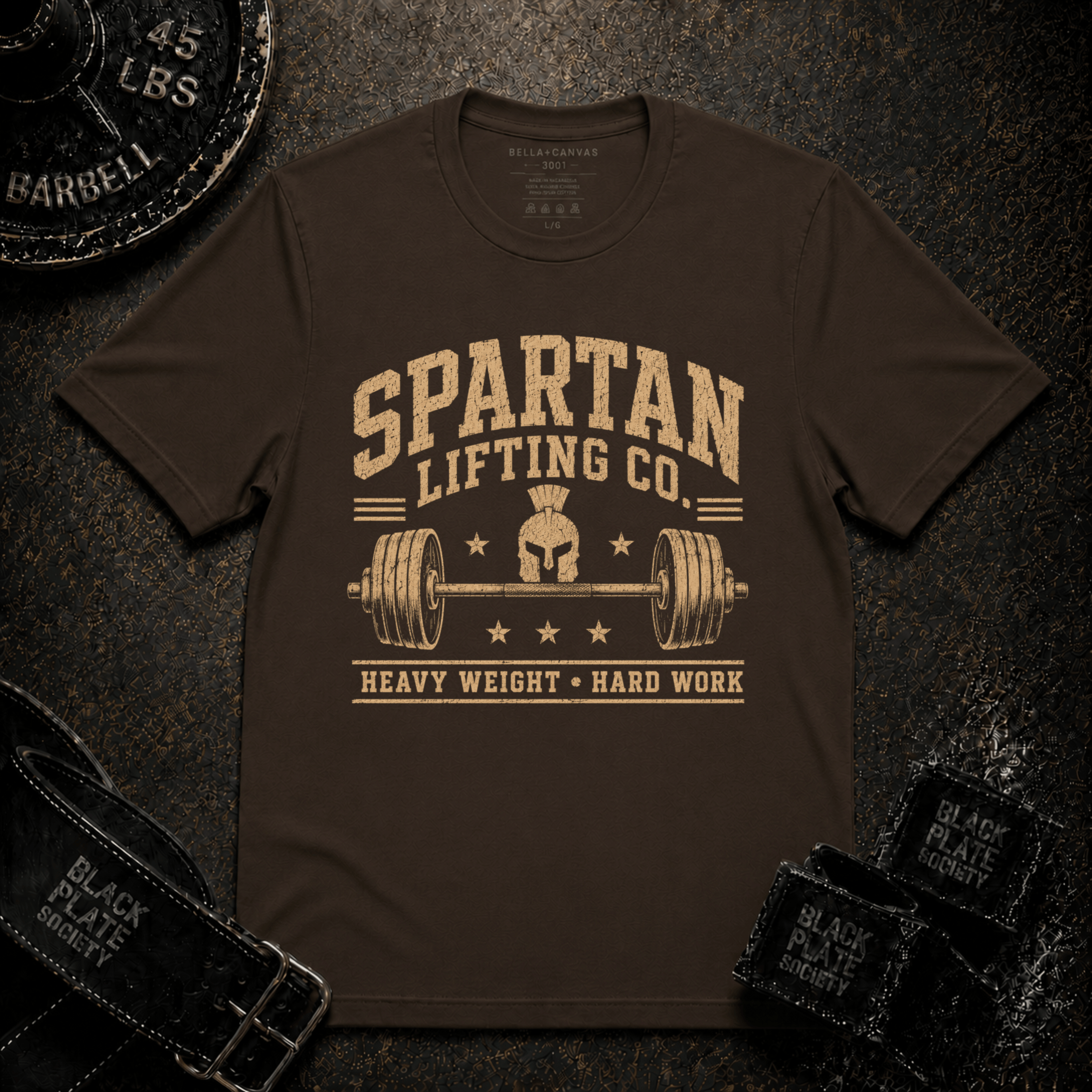 Heavy Weight • Hard Work Gym T‑Shirt
