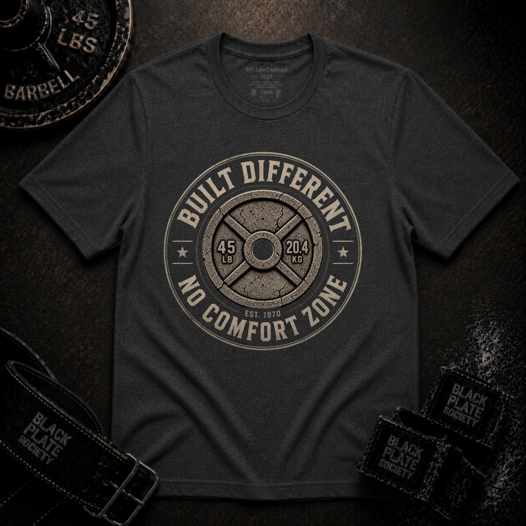 Built Different No Comfort Zone T-Shirt