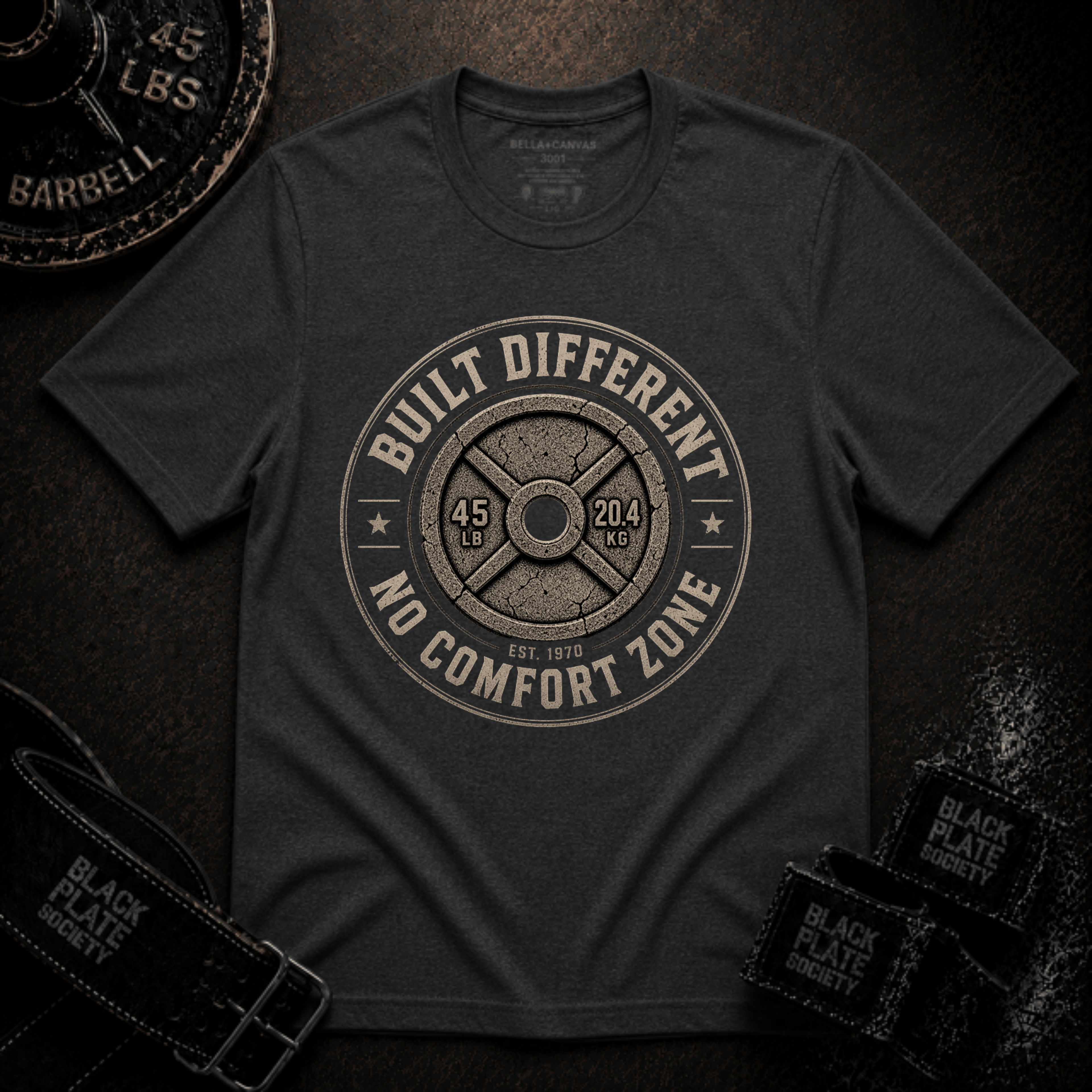 Built Different No Comfort Zone T-Shirt