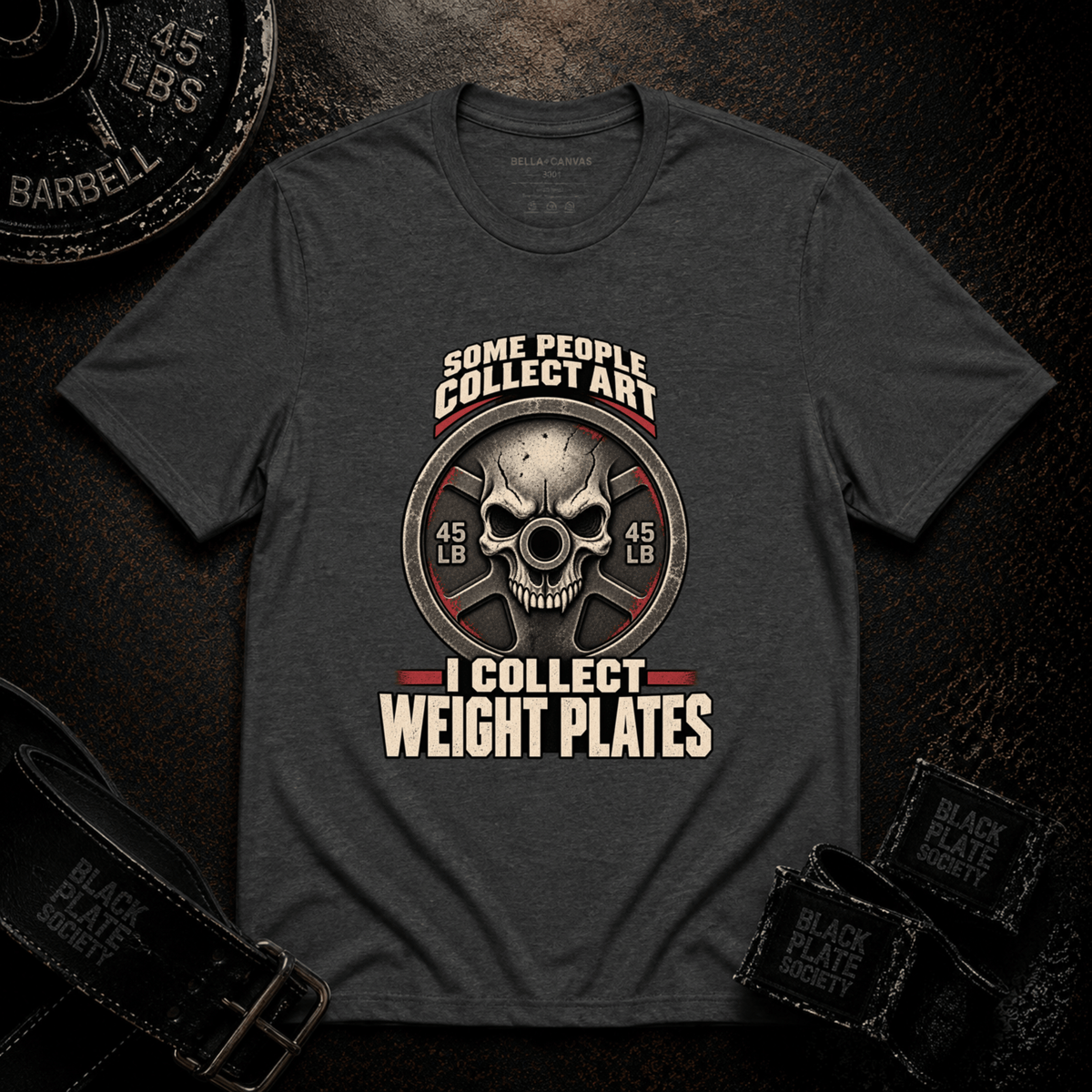 Weight Plates Collector T-Shirt
