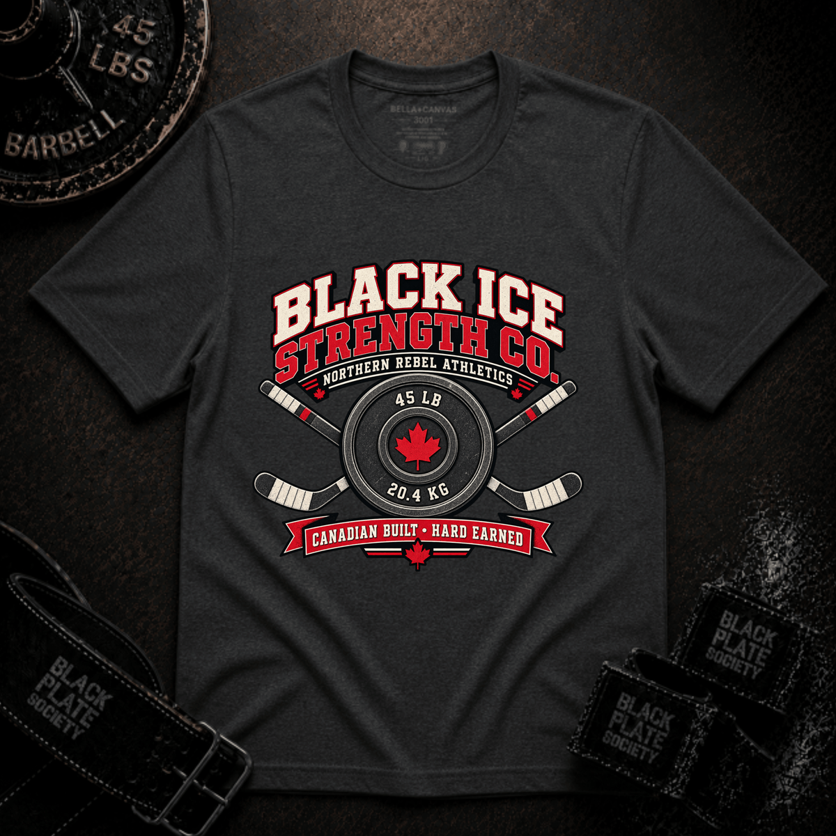 Black Ice Strength T-Shirt
