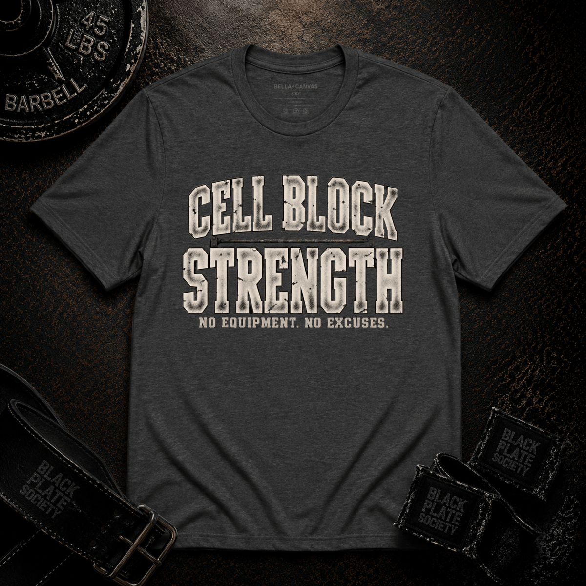 Cell Block Strength T‑Shirt