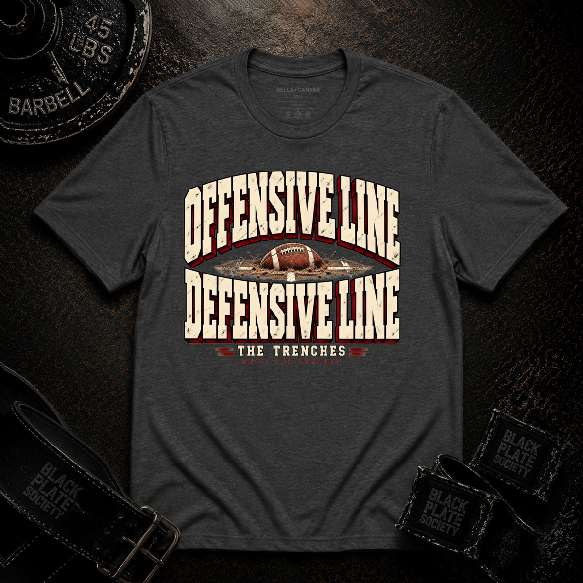 Lineman Football T-Shirt