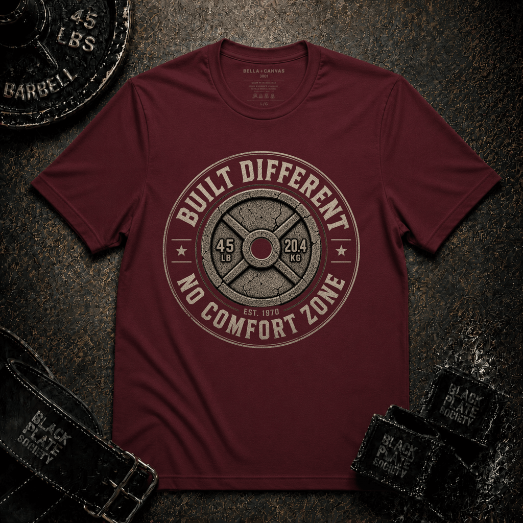 Built Different No Comfort Zone T-Shirt