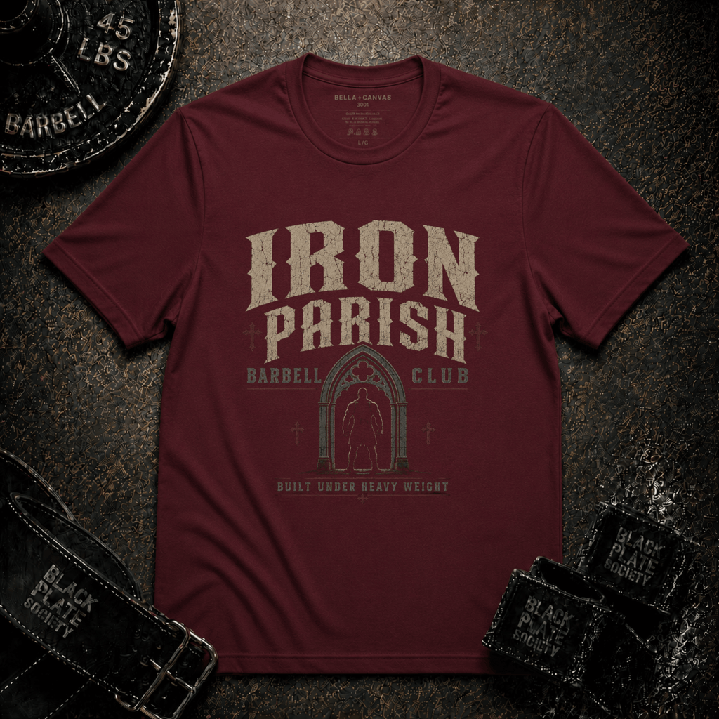 Iron Parish Barbell T-Shirt