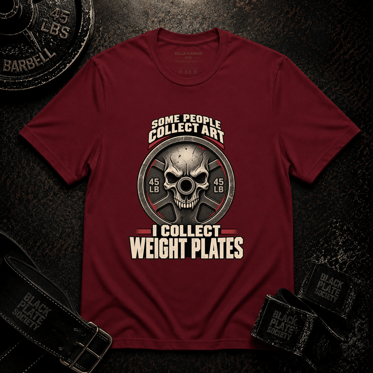 Weight Plates Collector T-Shirt