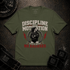 Discipline Over Motivation Women's Gym T‑Shirt