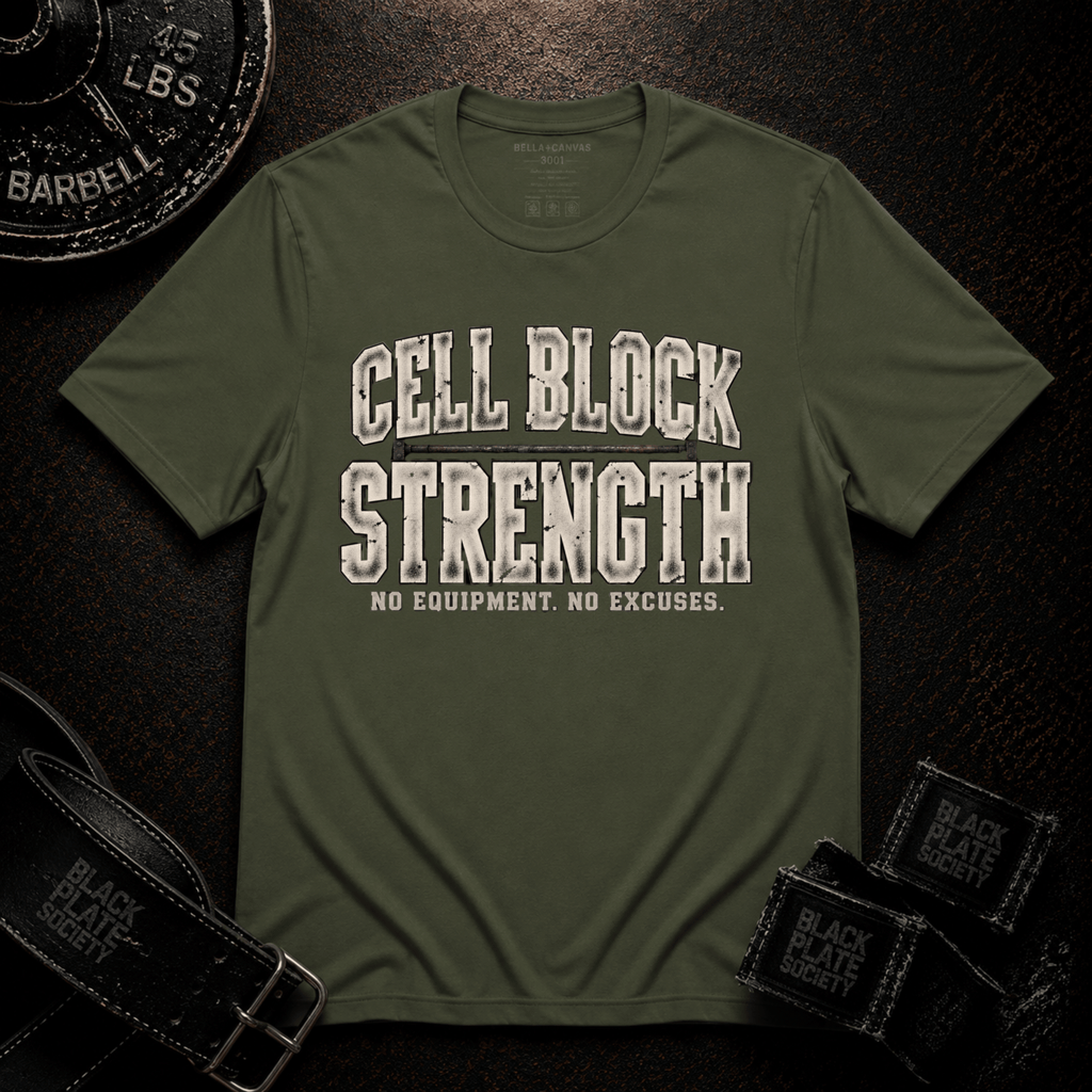 Cell Block Strength T‑Shirt