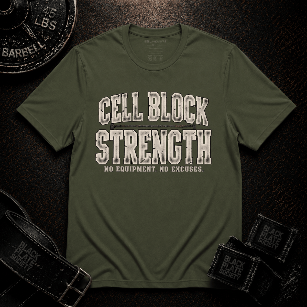 Cell Block Strength T‑Shirt