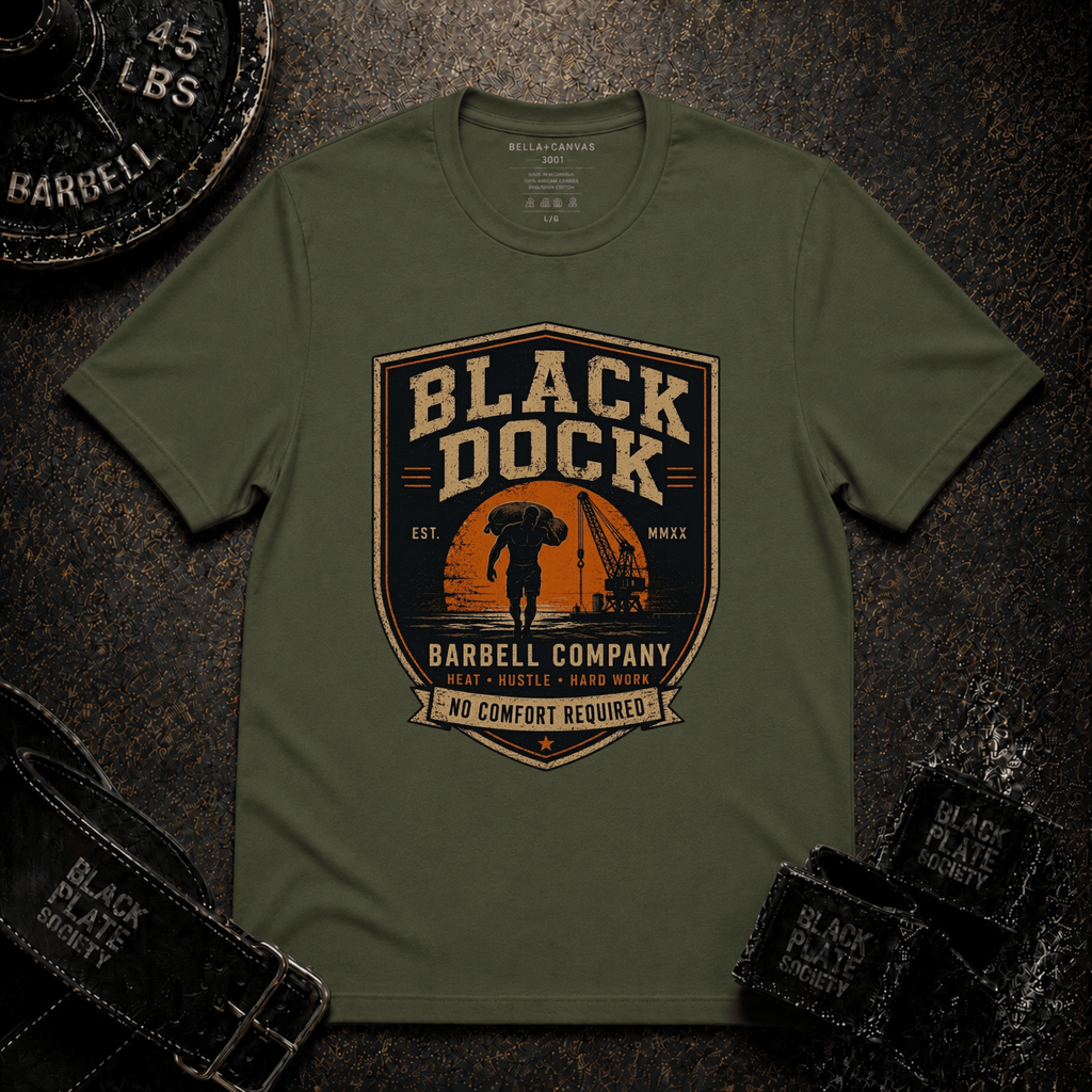 Black Dock Barbell Company T-Shirt
