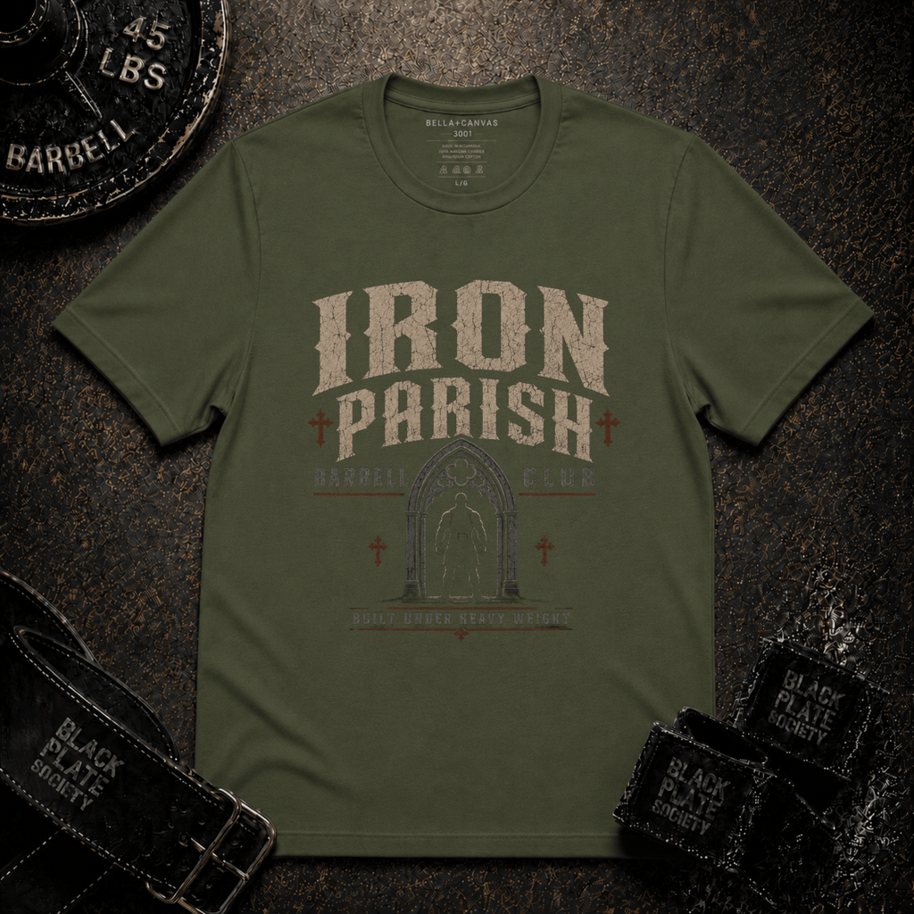 Iron Parish Barbell T-Shirt