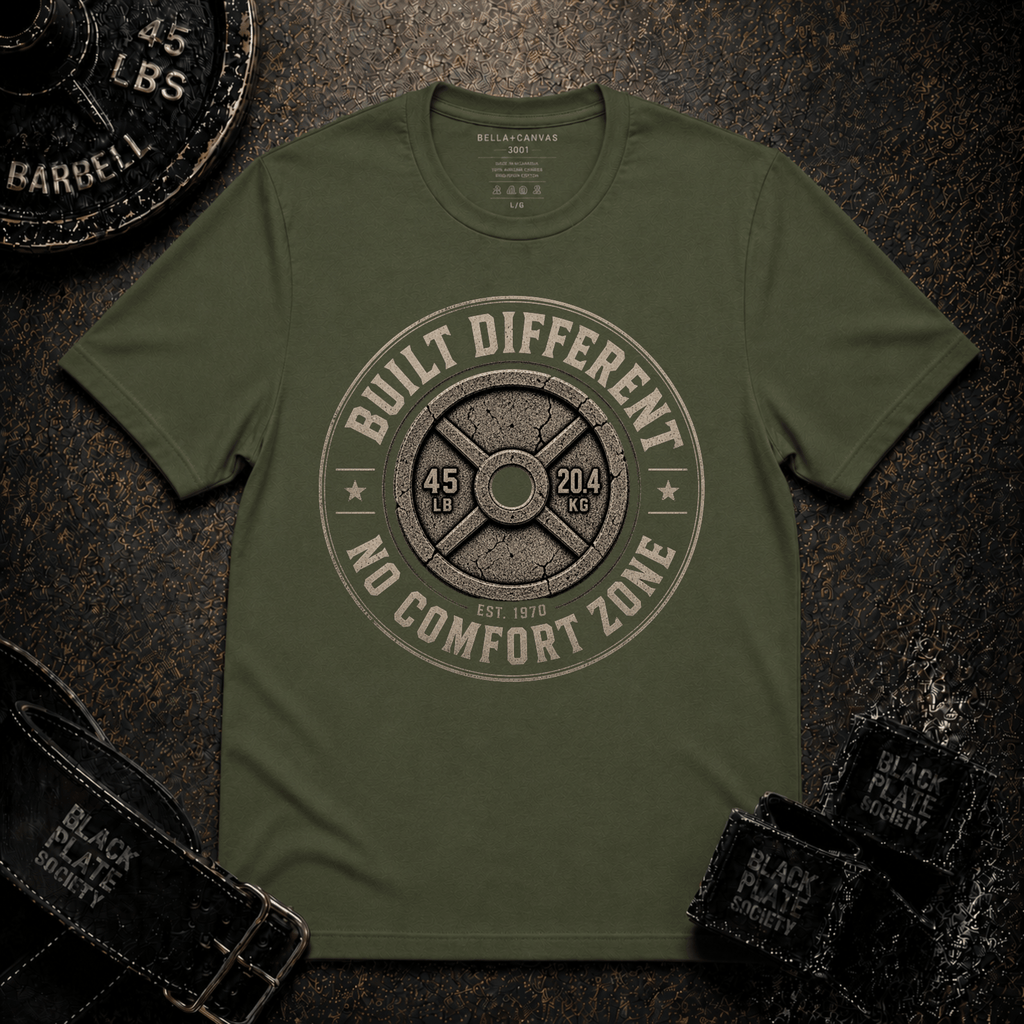 Built Different No Comfort Zone T-Shirt