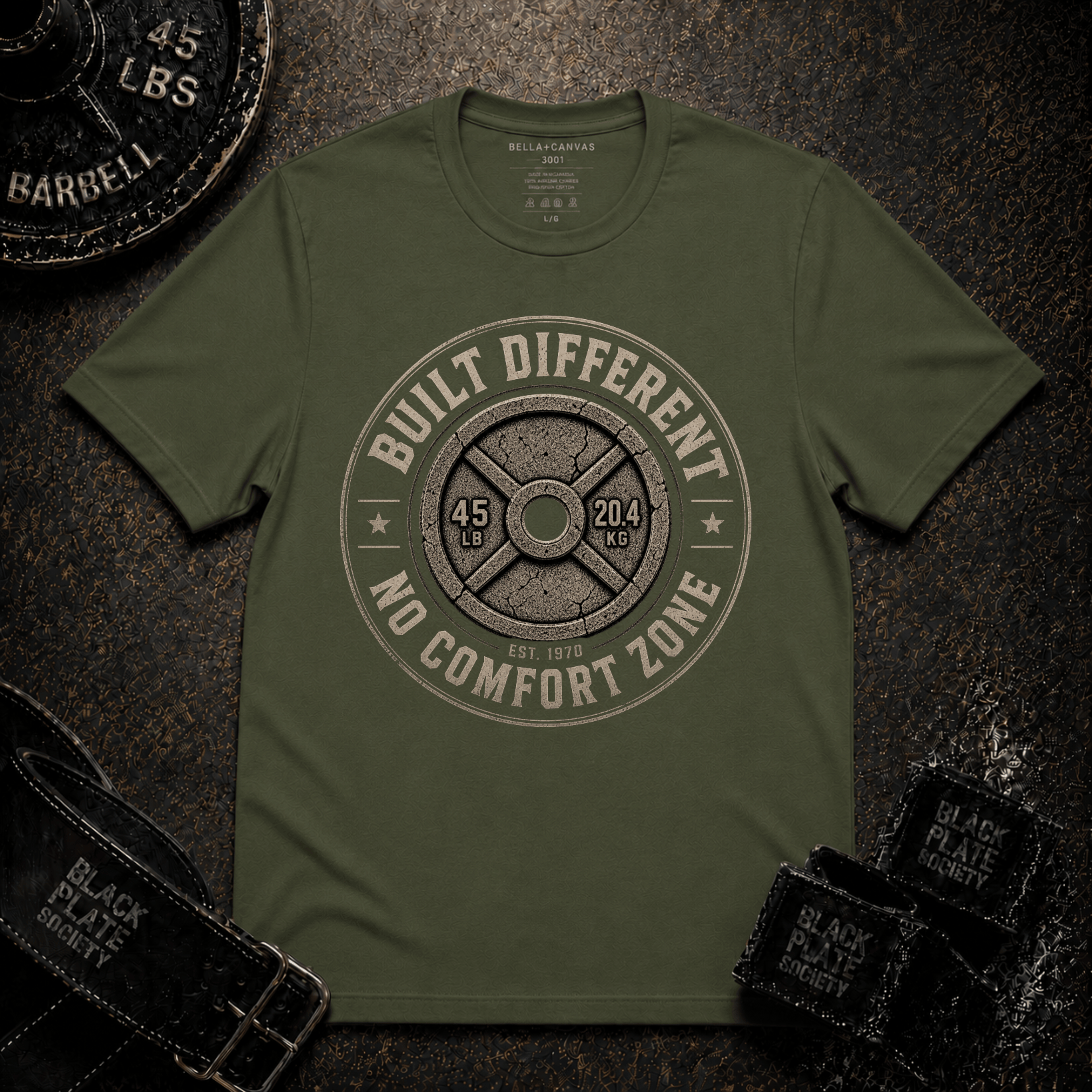 Built Different No Comfort Zone T-Shirt