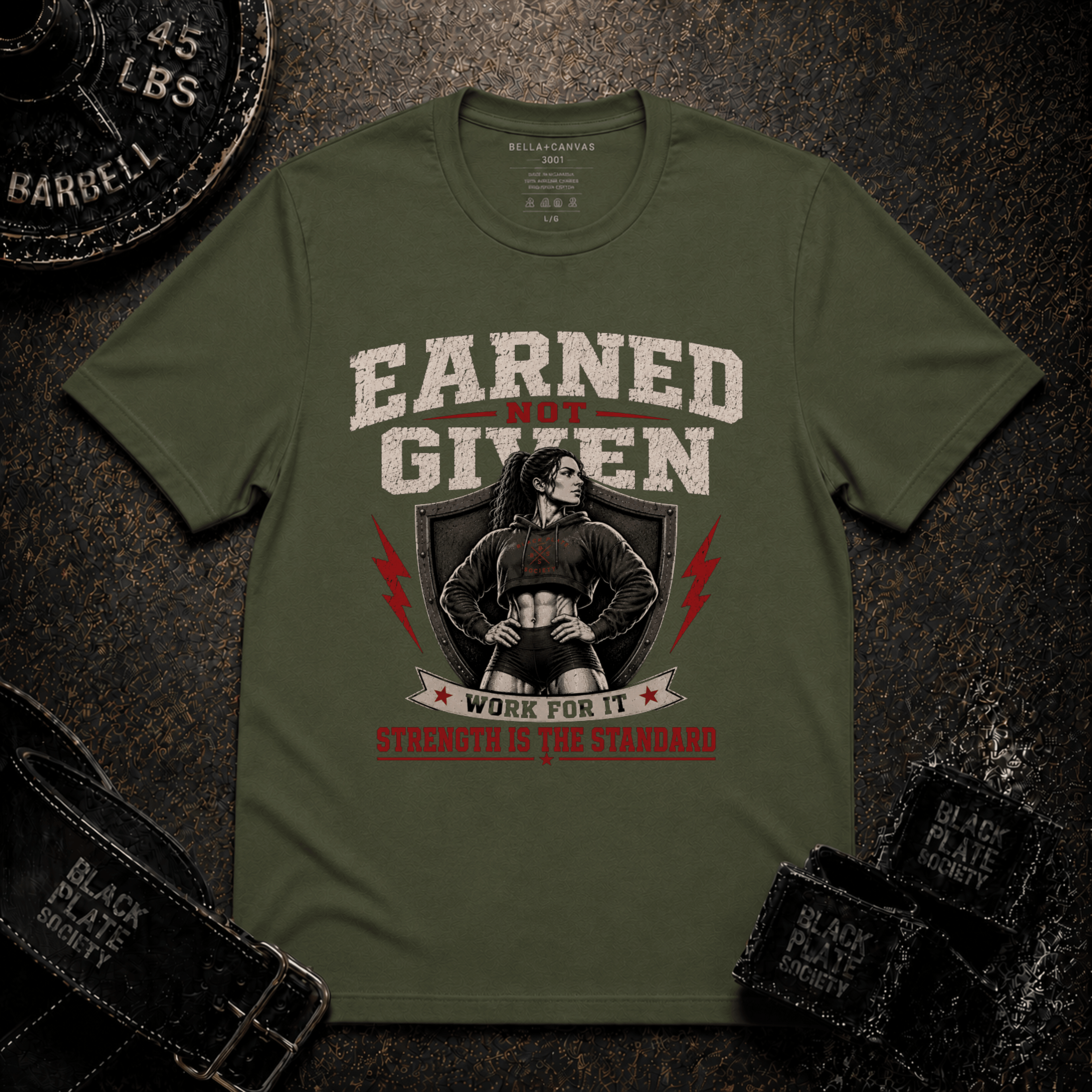 Earned Not Given Graphic T-Shirt