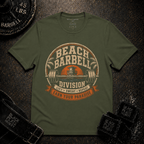 Beach Barbell Division: Earn Your Paradise T‑Shirt