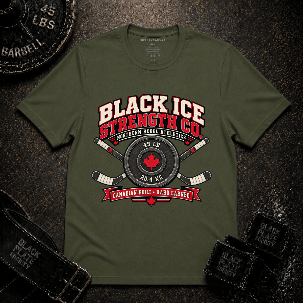 Black Ice Strength T-Shirt