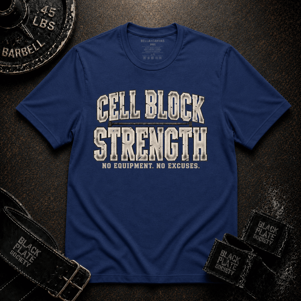 Cell Block Strength T‑Shirt