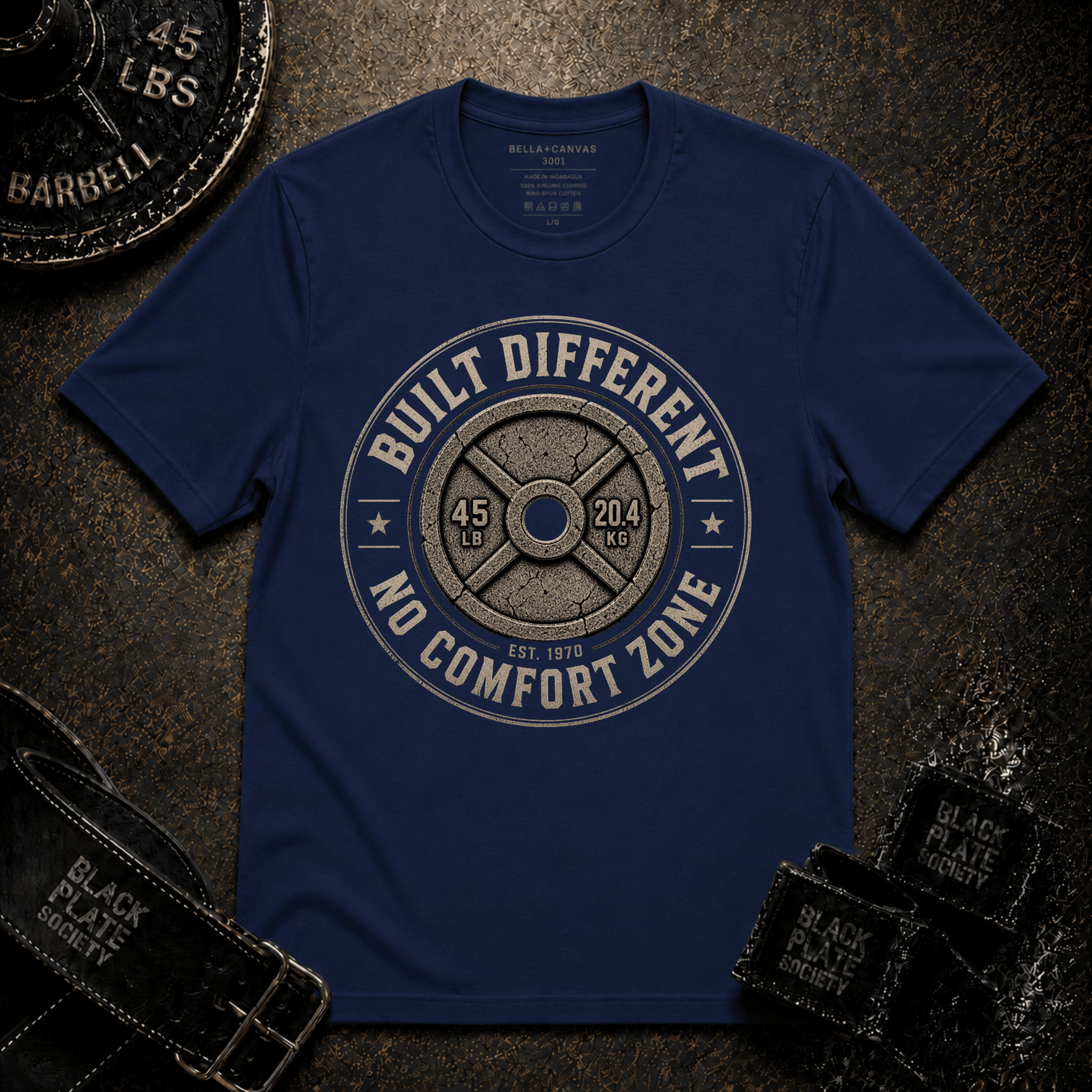Built Different No Comfort Zone T-Shirt